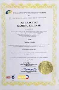 PH8 Licensed by First Cagayan
